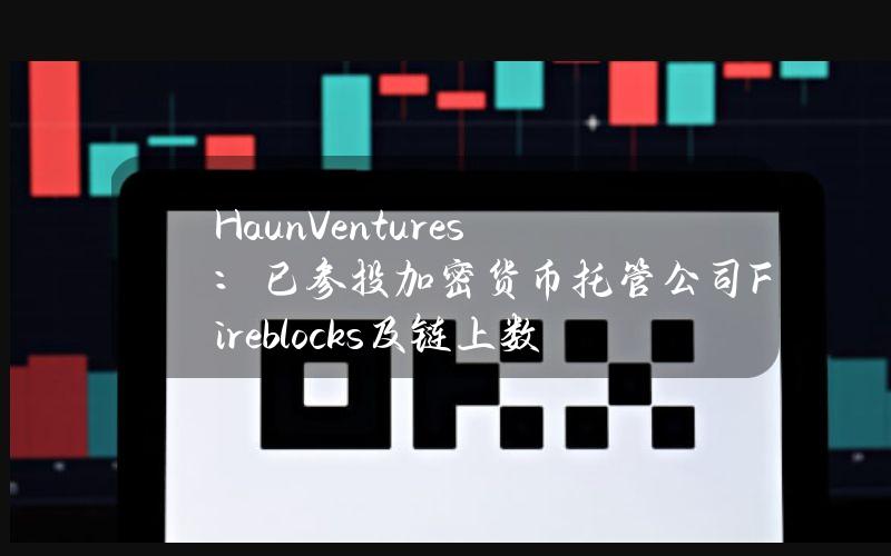 HaunVentures：已参投加密货币托管公司Fireblocks及链上数据追踪及分析平台Chainalysis新一轮融资